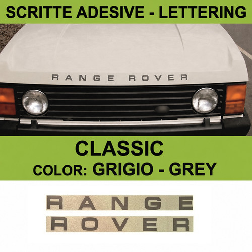 Scritta adesiva range - adesiva, rover