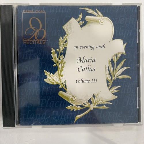 Maria callas evening with - evening,