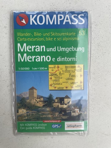 Kompass wanderkarte meran und - kompass,