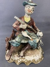 STATUA CAPODIMONTE CACCIATORE