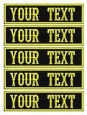 5 pezzi ETICHETTA NOME 4"x1"