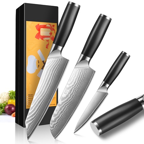Coltello cucina damascato - cucina,