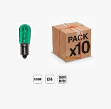 10 PEZZI LAMPADINA LED E14 14V