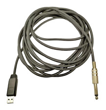 Alesis Guitarlink Plus Cavo Collegamento Strumento a Pc Jack 6,3 mm Usb 5 Metri