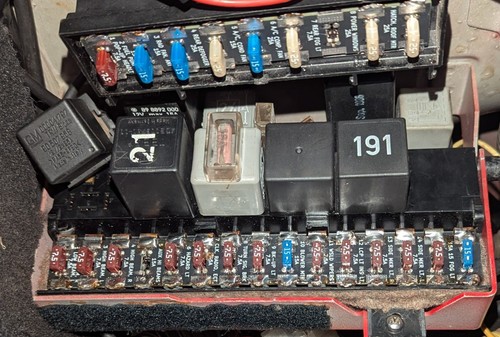 Porsche 944 924 early fuse - porsche,