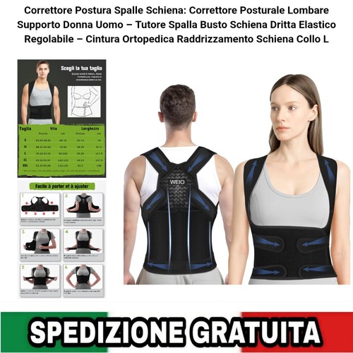 Correttore postura spalle - correttore,
