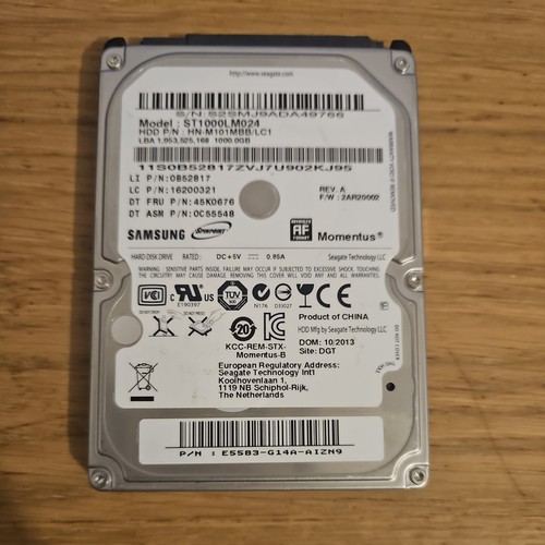Samsung spinpoint st1000lm024 - samsung,