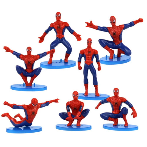 Set action figure spiderman - figure,