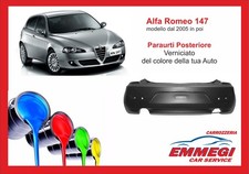 Paraurti posteriore verniciato - paraurti,