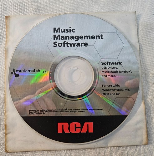 Rca musicmatch pc - rca,