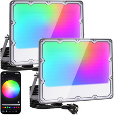 2 Pezzi Faro LED RGB Da