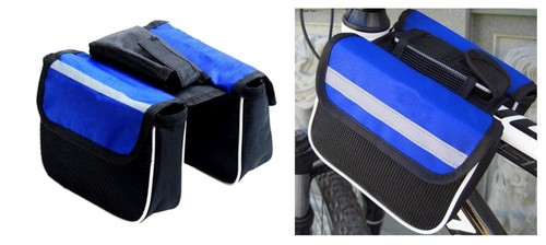 Borsa doppia telaio bicicletta - borsa,