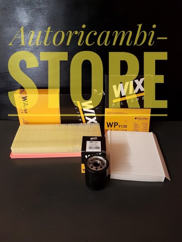 Kit tagliando filtri - fiat, idea