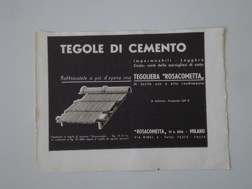 Advertising pubblicità 1942 - pubblicità,