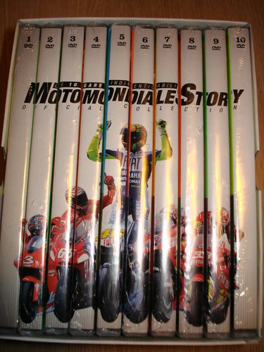 Box dvd motomondiale story - box,