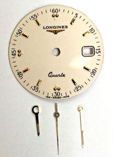 QUADRANTE LONGINES CON LANCETTE BIANCO PER MOVIMENTO ETA 152.2 RIF 23