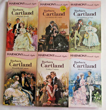 Barbara Cartland harmony grandi saghe- inediti- vari libri fra cui scegliere