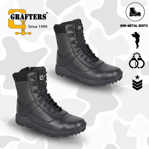 Stivali uomo combat - uomo, zip