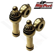 Moto 7/8" Manubrio Alzata Ottone Massiccio Bobber Chopper Custom Harley