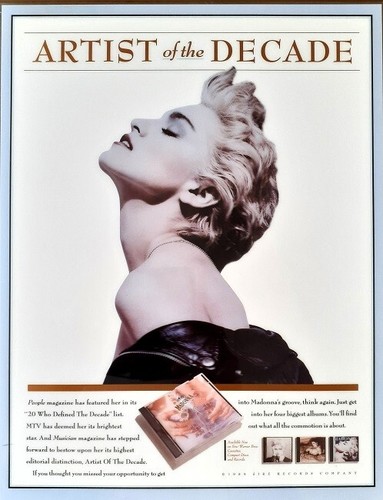 Madonna artist the - -,
