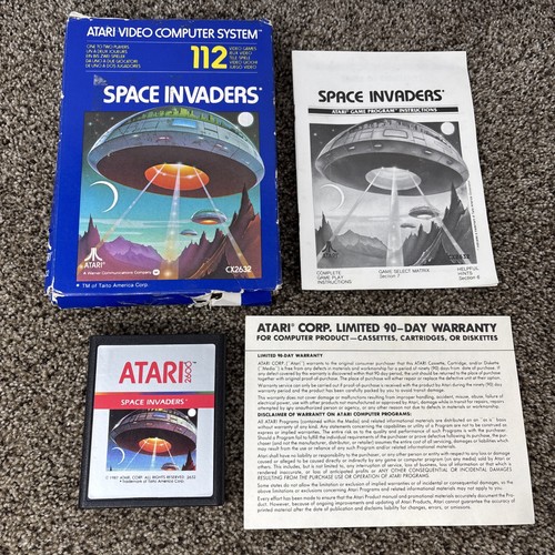 Space invaders atari - invaders, rara