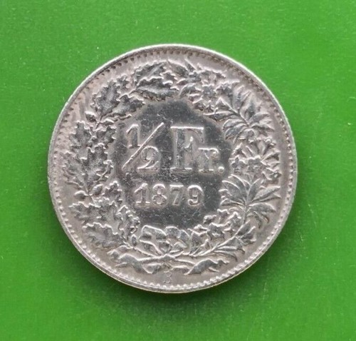 Moneta mezzo franco argento