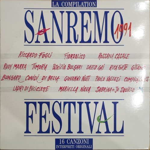Sanremo 1991 fogli - sanremo, –