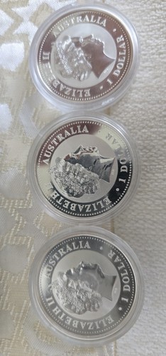 Monete argento australiane - monete,