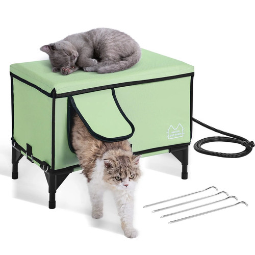 Cuccia per gatti riscaldata - per,