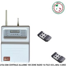 Centrale allarme 100 zone - allarme,