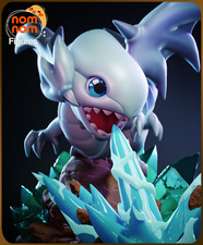 Drago bianco occhi blu YU GI