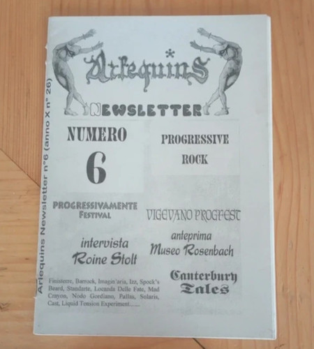 Fanzine arlequins newsletter - arlequins,
