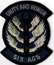 Patch USAF Air Force 513 AGS