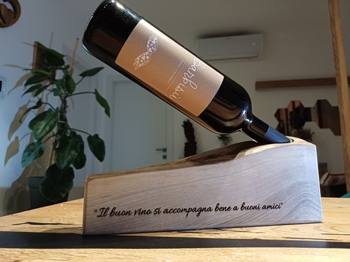 Portabottiglia vino tavolo - portabottiglia, da