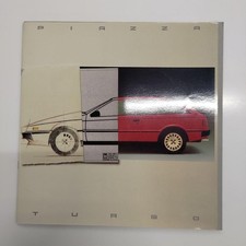 Isuzu Piazza Turbo Car Catalog