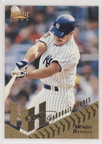 1996 pinnacle wade - wade, boggs