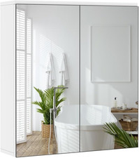 Specchio Contenitore Bagno Con