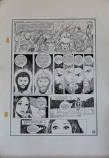 UGOLINO COSSU - TAVOLA ORIGINALE LANCIOSTORY