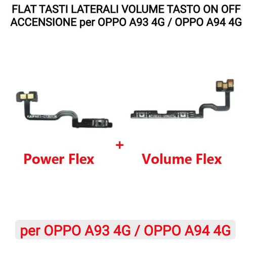 Flat tasti laterali volume - flat,