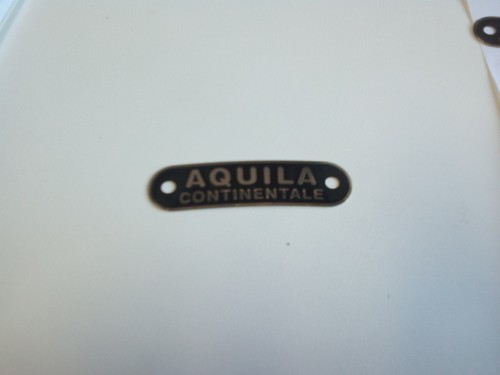 Targhetta aquila - ",