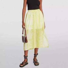 Gonna midi plissettata