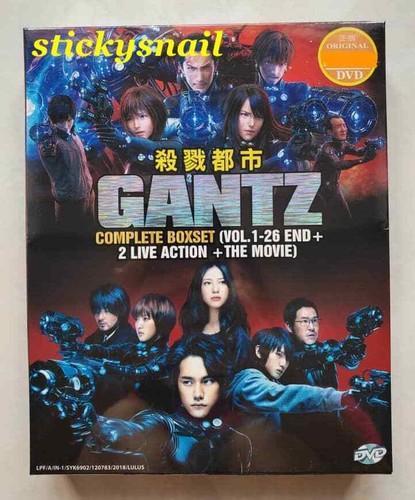 Anime dvd gantz - dvd,
