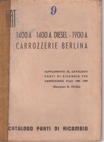 Fiat 1400 1900 a - -,