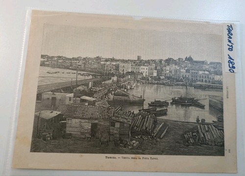 Taranto 1890 veduta porta - , da