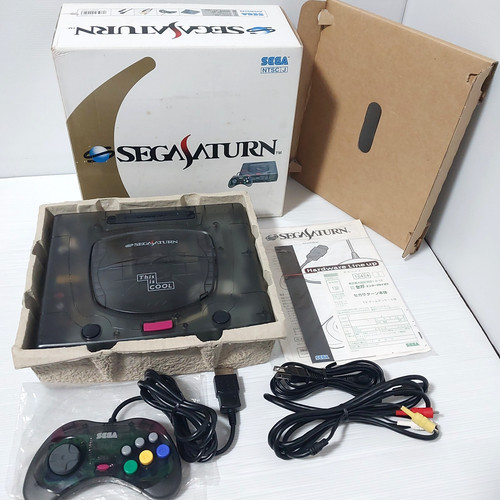 Console sega saturn skeleton - console,