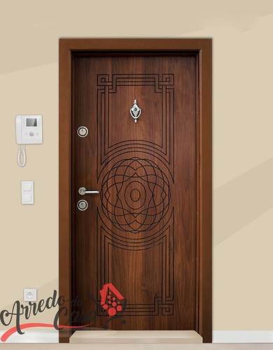 Portone blindato laminato - portone,