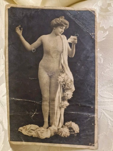 Cartolina liberty nudo - liberty,