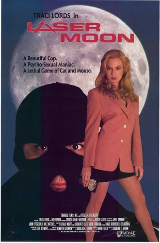 Poster laser luna 27x40 - laser, traci