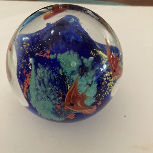 Fermacarte vetro artistico - in,