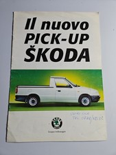 Skoda Pick Up  Depliant Pubblicitario 1996